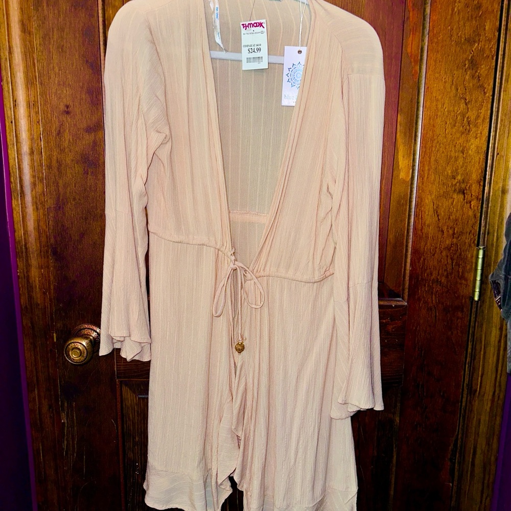 Butter Yellow Tie-Front Romper